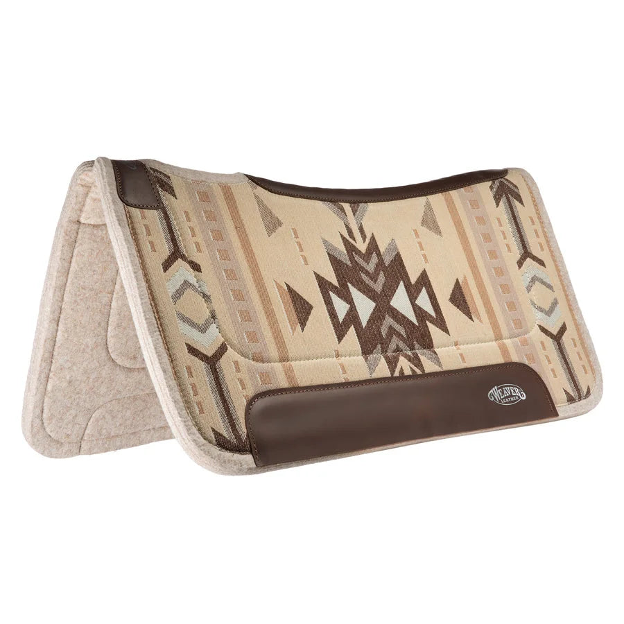 Weaver Leather Contoured Felt Western Horse Saddle Pad - 32" x 32"