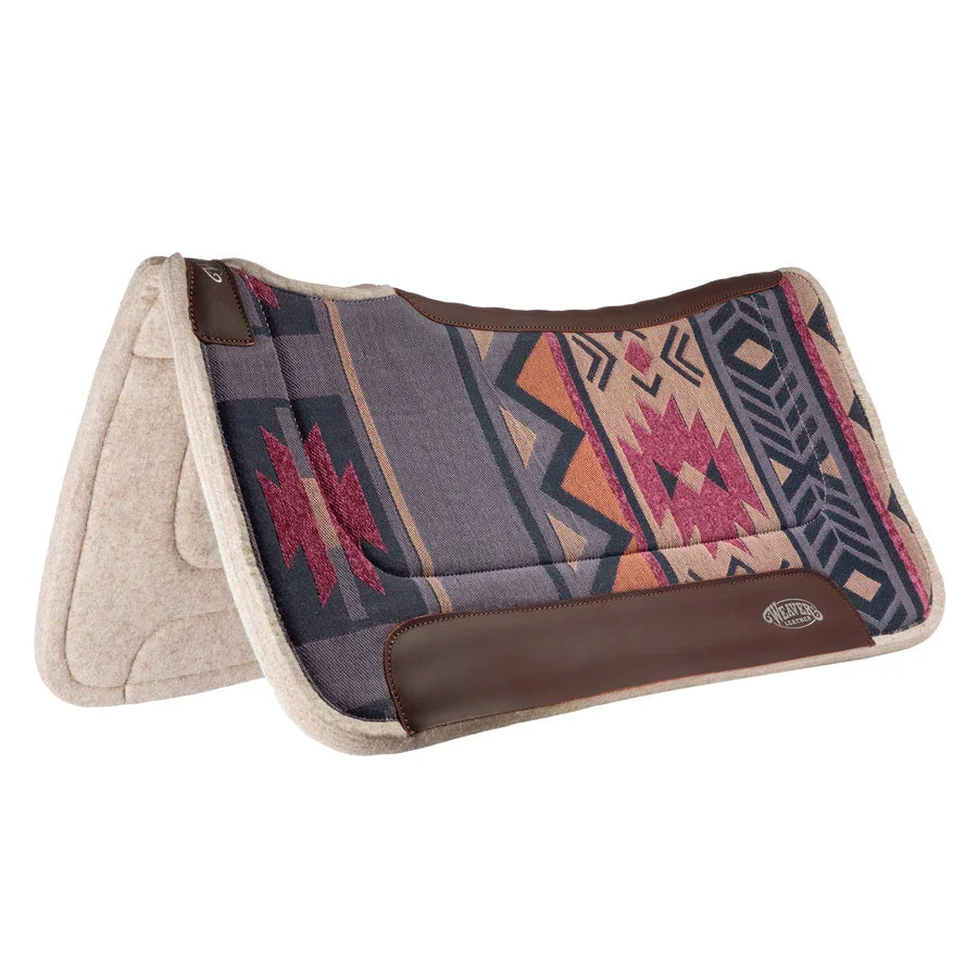 Weaver Leather Contoured Felt Western Horse Saddle Pad - 32" x 32"