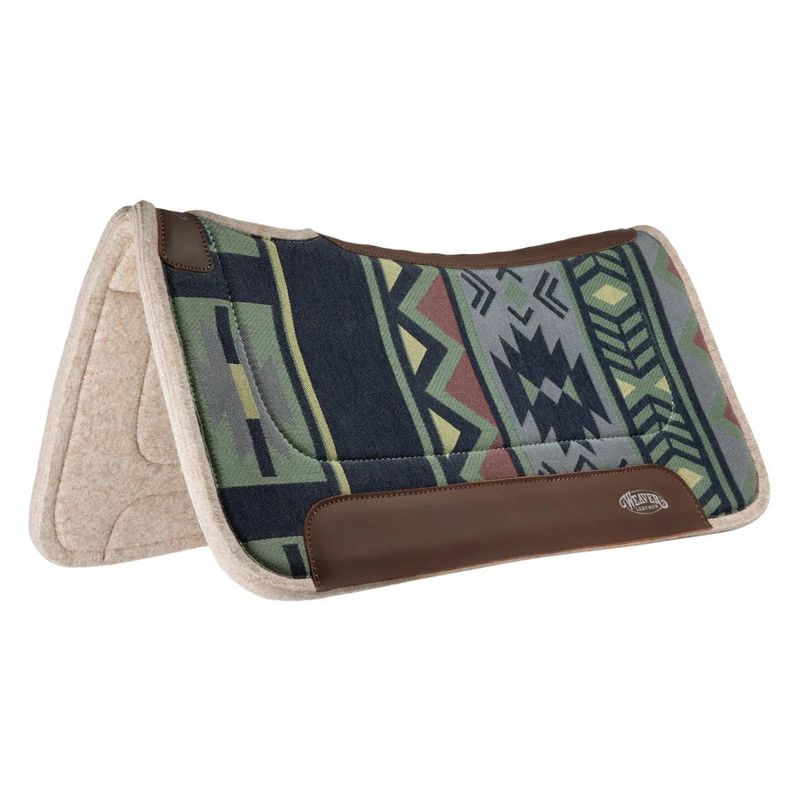Weaver Leather Contoured Felt Western Horse Saddle Pad - 32" x 32"