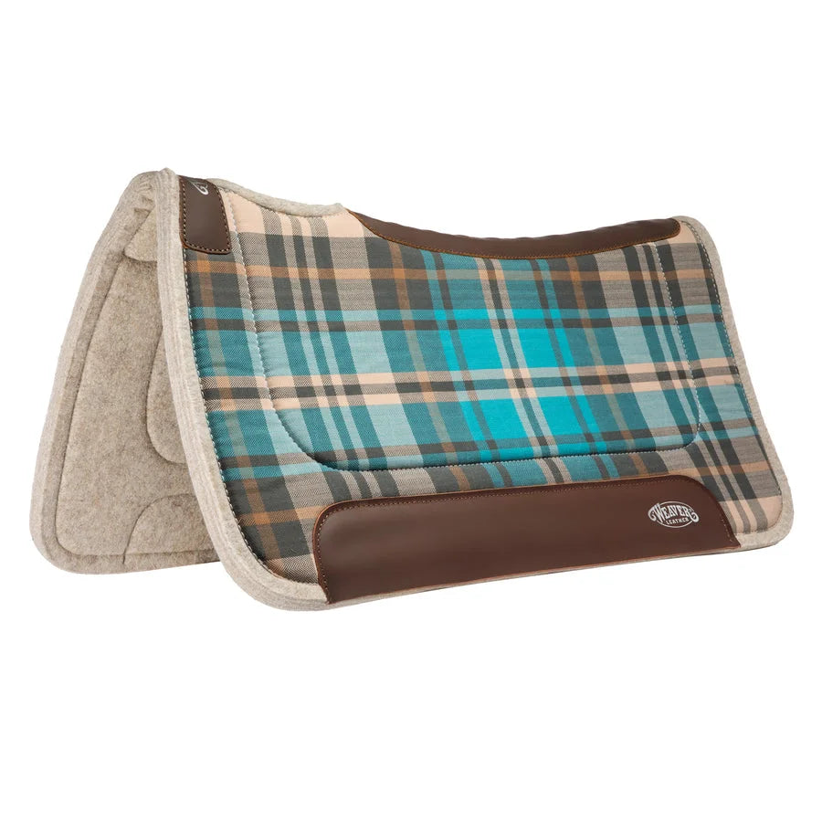 Weaver Leather Contoured Felt Western Horse Saddle Pad - 32" x 32"