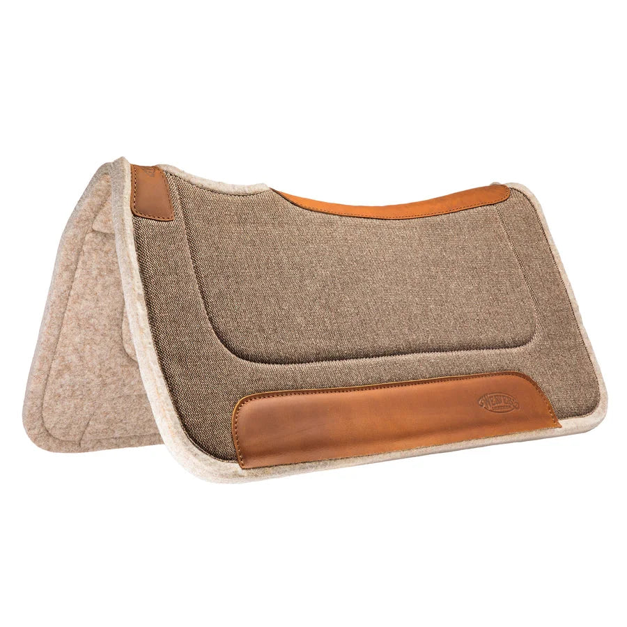 Weaver Leather Contoured Jute and Felt Western Horse Saddle Pad - 30 x 30