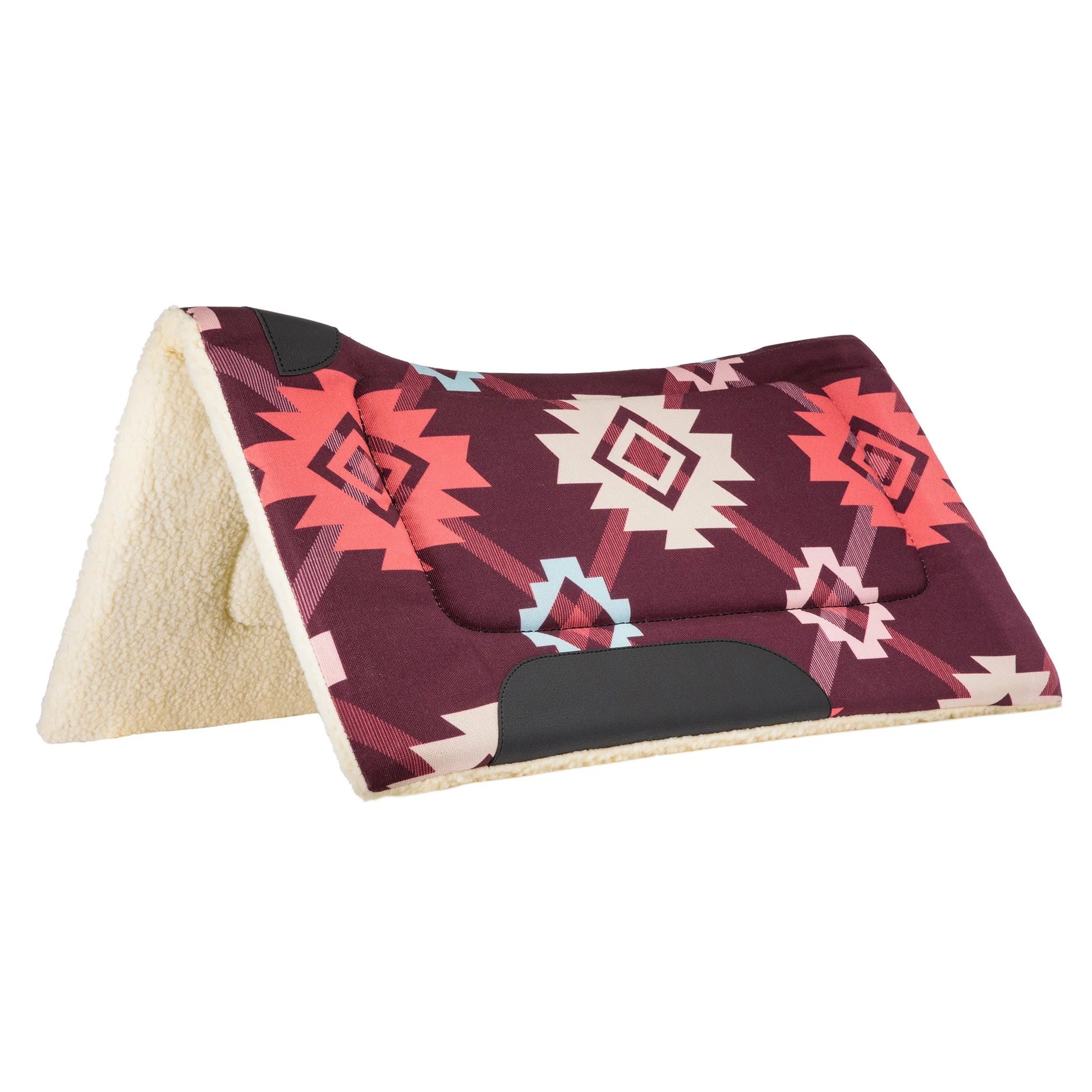 Weaver Leather Contoured Printed Western Saddle Pad - High-Performance Horse Tack