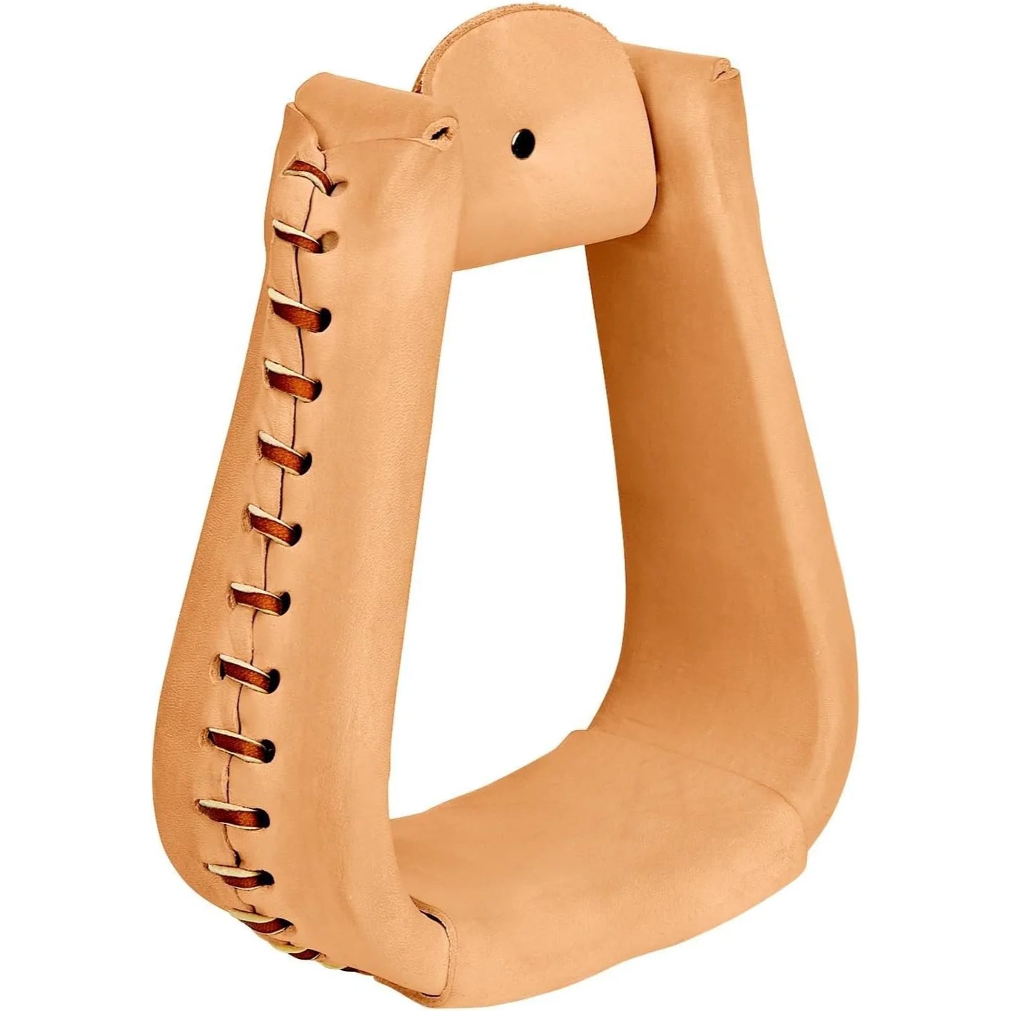 Weaver Leather Covered Overshoe Repair Stirrups for Western Saddles - 3-Inch Neck