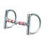 Weaver Leather Dee Ring Bit featuring a stainless steel jointed snaffle mouthpiece with alternating copper rollers. Designed for responsive control and to encourage salivation for a softer mouth, this high-quality equestrian bit is perfect for horse training and daily riding. The durable D-ring design prevents pinching and provides stable lateral guidance, making it a must-have piece of horse tack for both Western and English disciplines.