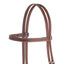Weaver Leather Harness Leather Browband Bridle with Single Cheek Buckle