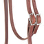 Weaver Leather Harness Leather Browband Bridle with Single Cheek Buckle