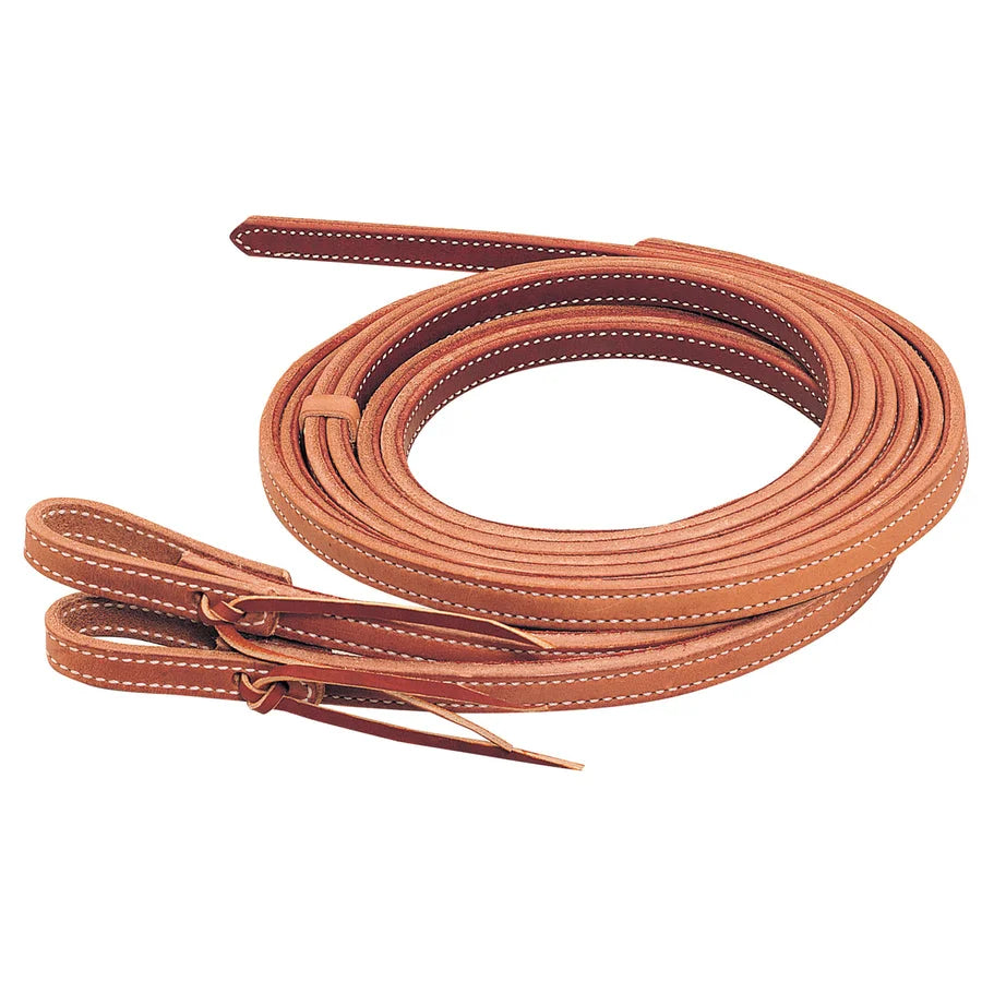Weaver Leather Heavy Harness Leather Reins - Dipped & Sealed - 5/8" x 8'