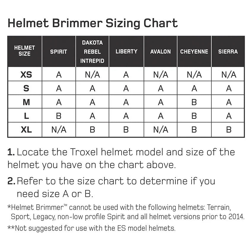 Weaver Leather Helmet Brimmer™