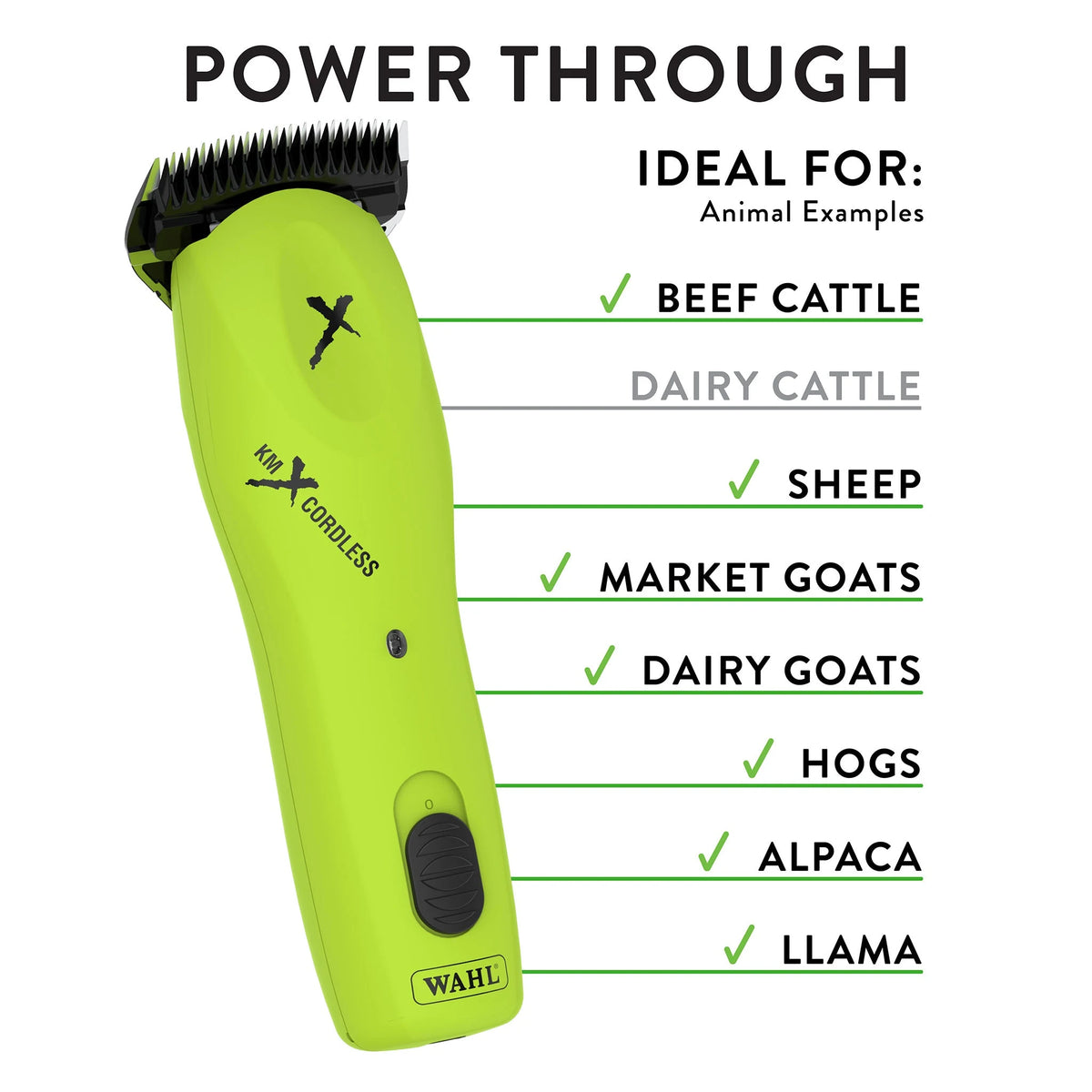 Weaver Leather KMX™ Cordless Clipper