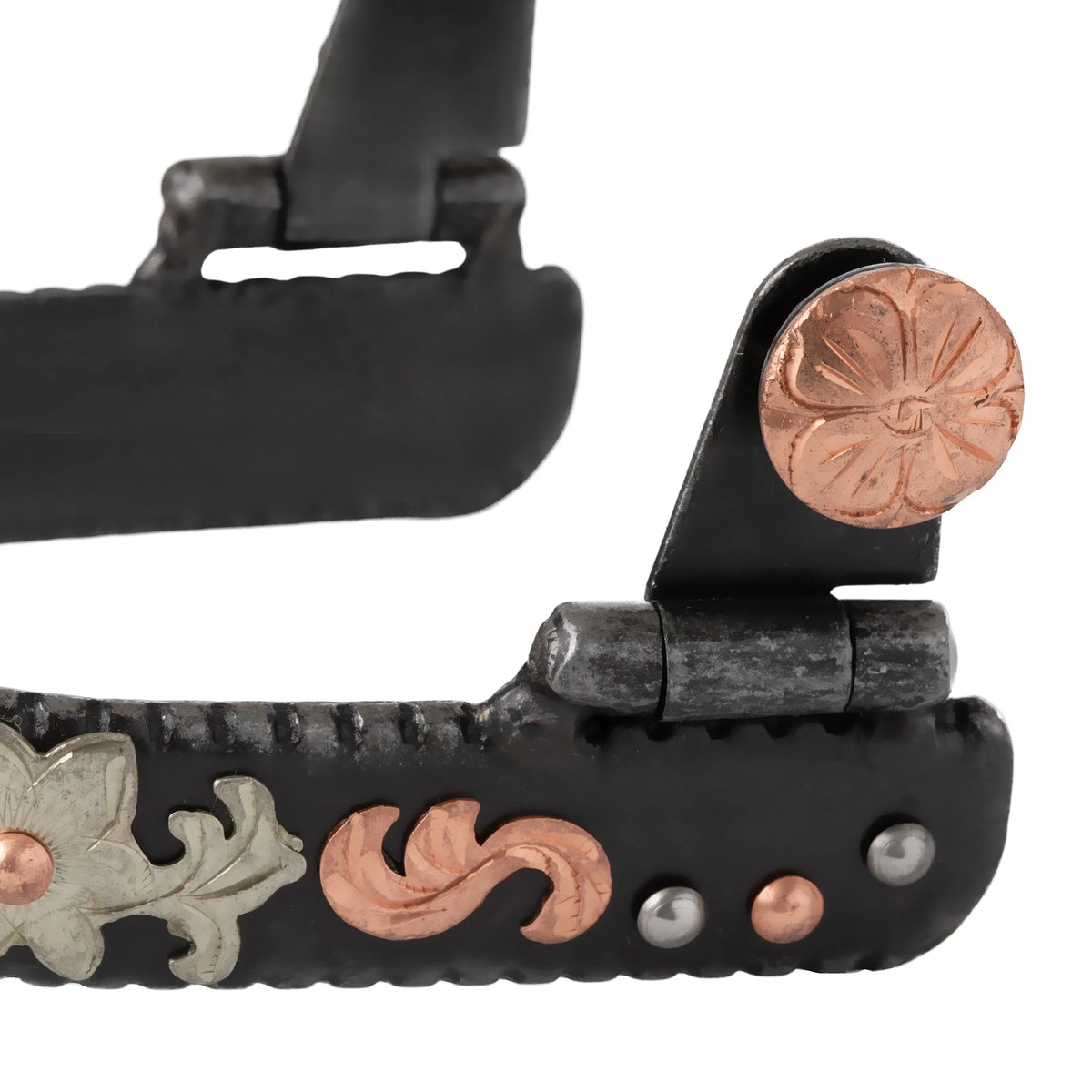 Weaver Leather Ladies Spur with Floral Design