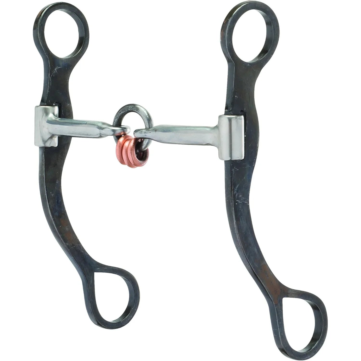 Weaver Leather LB Horse Bit - 5" Sweet Iron Mouthpiece, Stainless Steel