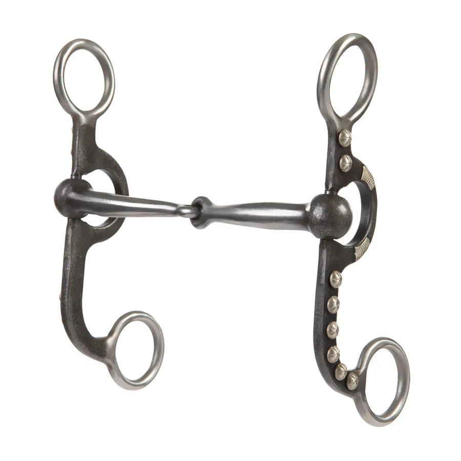 Weaver Leather LB Stainless Steel Horse Bit - 5" Mouthpiece, Durable and Rust-Resistant