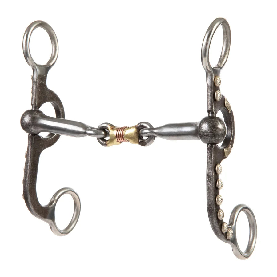Weaver Leather LB Stainless Steel Horse Bit - 5" Mouthpiece, Durable and Rust-Resistant
