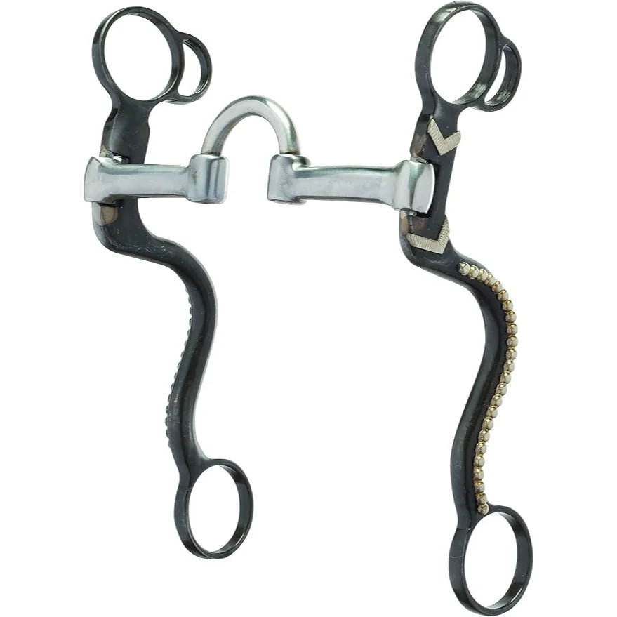 Weaver Leather LB Stainless Steel Horse Bit - 5" Mouthpiece, Durable and Rust-Resistant