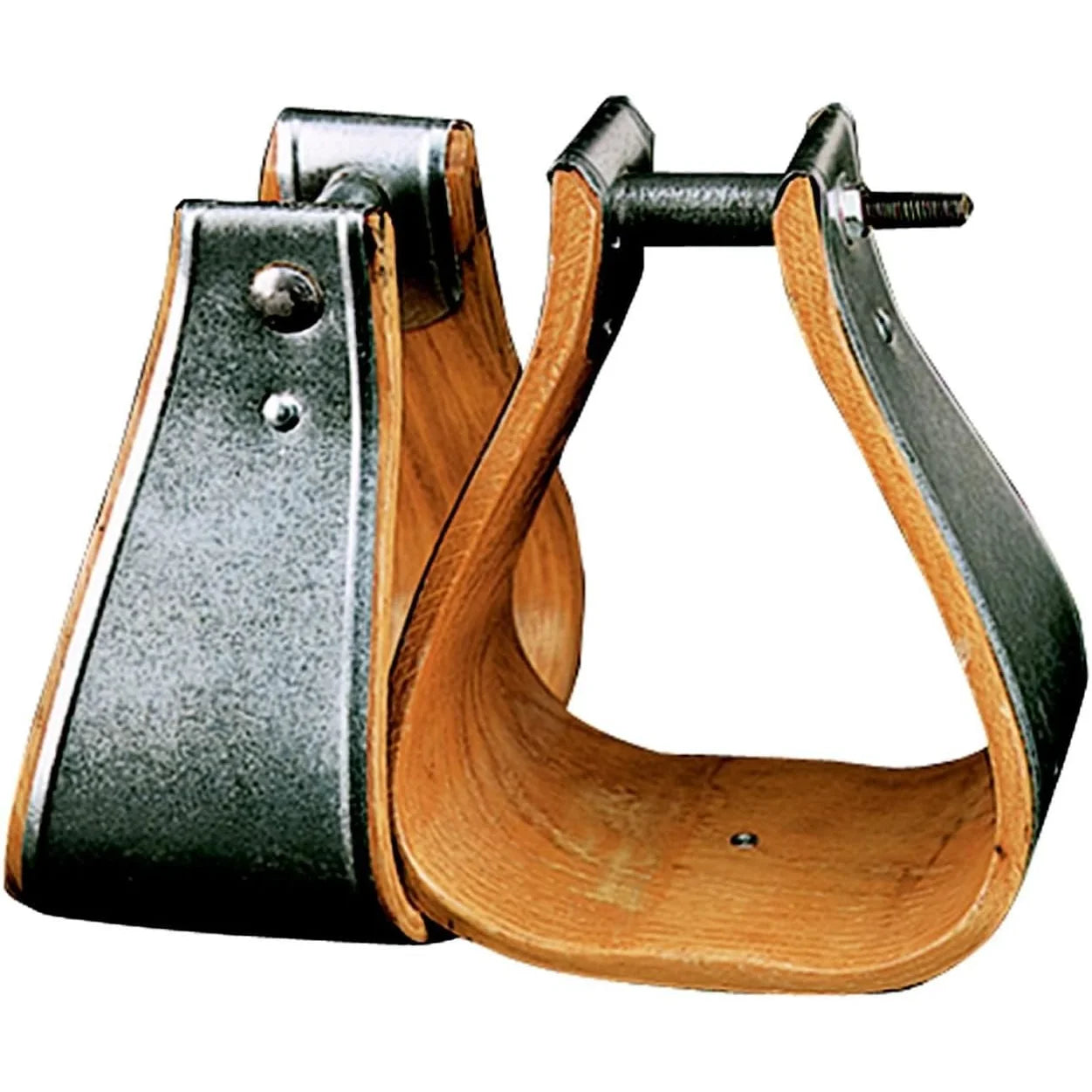Weaver Leather Military Specification Stirrups - 4 1/4" Width - Durable Galvanized Steel