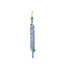 Weaver Leather Mini Pony Poly Lead Rope featuring a vibrant neon purple, lime green, and bright blue multi-color pattern. This 7-foot soft-grip horse lead rope includes a durable brass-plated bolt snap for easy attachment. Ideal for pony owners and equestrian enthusiasts looking for high-quality, colorful tack and grooming equipment.
