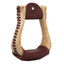 Weaver Leather Natural Rawhide Covered Stirrups