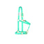 Weaver Leather Nylon Horse Halter in vibrant turquoise featuring high-quality brass hardware and a comfortable padded nose and crown. This durable, adjustable seafoam green halter includes a convenient throat snap hook for easy on and off. Perfect for everyday equestrian use, training, or turnout, this stylish average-sized horse halter combines strength with a pop of color.