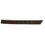 Weaver Leather Nylon Off Billet in chocolate brown, featuring a burgundy latigo leather tie. This essential western saddle accessory is crafted from heavy-duty nylon with heat-sealed adjustment holes for maximum durability and strength. Ideal for equestrians looking for reliable horse tack to secure their cinch, this high-quality billet strap offers long-lasting performance for trail riding, competition, or ranch work.