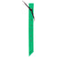 Bright green Weaver Leather Nylon Off Billet crafted from durable, heavy-duty nylon webbing for long-lasting performance. This essential western saddle accessory features a burgundy leather tie-on lace and multiple pre-punched holes for secure and easy cinch adjustment. A reliable, high-quality piece of horse tack designed for both professional and everyday riders.