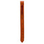 Premium Weaver Leather Off Billet in rich chestnut brown, designed for Western saddle security. Features a durable burgundy latigo tie and four pre-punched adjustment holes for a customized cinch fit. This high-quality leather tack ensures long-lasting performance and riding comfort, making it an essential upgrade or replacement for horse owners and Western riders.