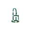 Weaver Leather Original Adjustable Nylon Horse Halter in Hunter Green, sized for weanlings, sucklings, or Arabian horses. This 3/4" wide halter features premium brass-plated hardware, triple-ply nylon construction, and reinforced stress points for maximum durability. Includes an adjustable crown and chin strap for a perfect, secure fit. A top choice for high-quality horse tack and everyday equestrian gear.