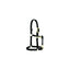 Weaver Leather Original Adjustable Nylon Horse Halter in black, specifically designed for weanlings, sucklings, and Arabian horses. This 3/4" wide halter features premium brass-plated hardware, a convenient throat snap, and heat-sealed buckle holes for long-lasting durability. High-quality, reliable horse tack perfect for everyday use, training, or showing.