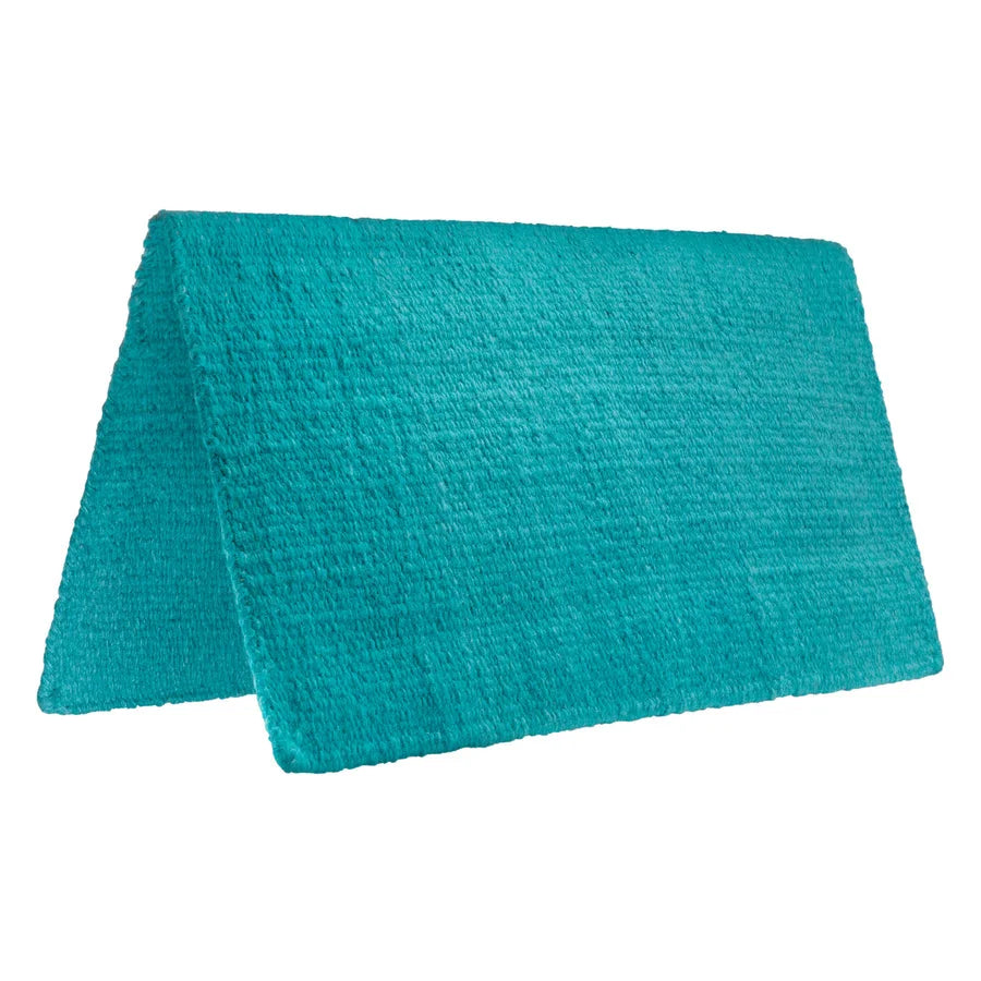 Weaver Leather Premium Handwoven New Zealand Wool Western Saddle Blanket - 34" x 38"