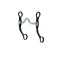 Weaver Leather Professional Shank Horse Bit featuring a 5-inch sweet iron mouthpiece with a medium port and 7-inch curved black shanks. This western bit offers independent lateral control with swivel shanks, perfect for performance and training. The durable black finish provides a sleek, professional look for any equine discipline. High-quality western tack designed for precision, tongue relief, and effective communication with your horse.