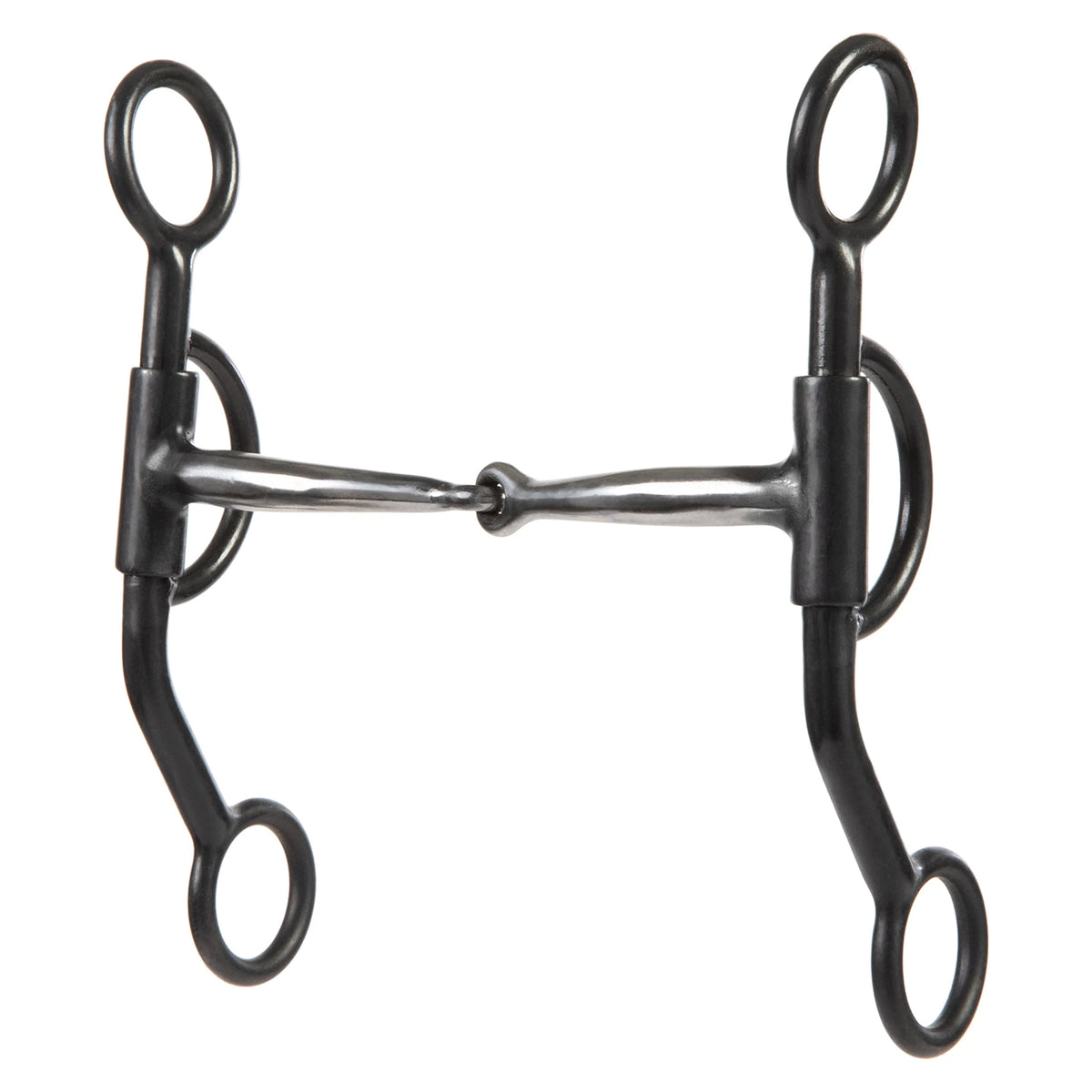 Weaver Leather Professional Snaffle Bit with 5" Sweet Iron Mouth with Copper Inlay