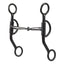 Weaver Leather Professional Snaffle Bit with 5" Sweet Iron Mouth with Copper Inlay