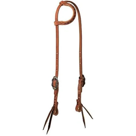Weaver Leather ProTack Browband Headstall - Extra Heavy Duty Oiled Leather