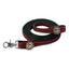 Weaver Leather Western Horse Rein crafted from rich burgundy leather with a black lining and white contrast stitching. This stylish horse tack features decorative scalloped conchos with gold stars and silver studs. A durable chrome-plated scissor snap allows for secure attachment. Ideal for Western pleasure, trail riding, or barrel racing, this premium leather rein combines rugged durability with elegant Western flair.