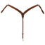 Weaver Leather Rough Out Oiled Leather Breast Collar - Heavy-Duty Working Western Tack