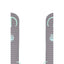 Weaver Leather Smart Cinch for trail riders, featuring a durable dark grey textured base with stylish light blue accents and the patented Roll Snug Buckle system. This high-performance western cinch ensures enhanced comfort and a secure fit for your horse during long rides. Ideal for equestrian enthusiasts looking for reliable, top-quality horse gear and tack for their next trail adventure.