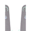 Weaver Leather Smart Cinch in grey and mint green, highlighting the durable textured material and signature branding. Designed with the patented Roll Snug Buckle system, this western cinch offers trail riders superior comfort and security. A must-have piece of horse tack for equestrians looking for easy tightening and a reliable fit during long trail rides. High-quality Weaver horse gear for maximum performance and style.