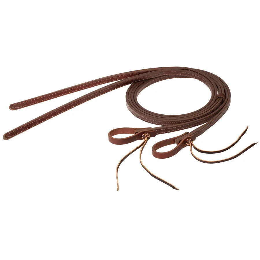 Weaver Leather Stacy Westfall Pine Knot Split Reins - Premium Weighted Harness Leather Horse Reins