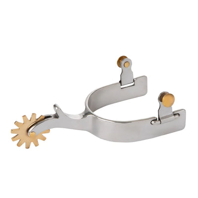 Weaver Leather Stainless Steel Plain Spurs - Classic Western Style Built for the Long Haul