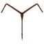 Weaver Leather Stockman Breast Collar - Canyon Rose Harness Leather, Durable Working Horse Tack