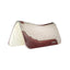 Weaver Synergy F10 Virgin Merino Wool Contoured Western Saddle Pad - 31" x 32" - 1" Thick