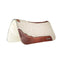 Weaver Synergy F10 Virgin Merino Wool Contoured Western Saddle Pad - 31" x 32" - 1" Thick