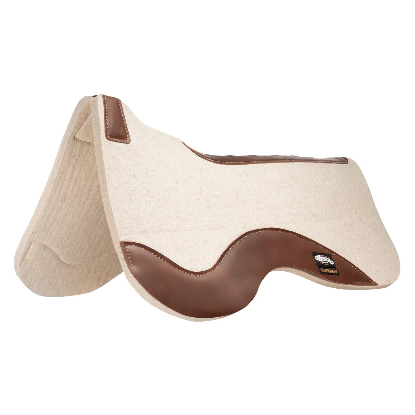 Weaver Leather Synergy Close Contact Wool Saddle Pad - Premium Western Performance Horse Pad