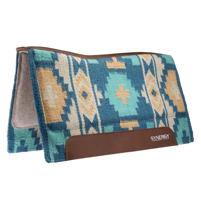 Weaver Leather Synergy Contoured Performance Horse Saddle Pad - Multiple Sizes