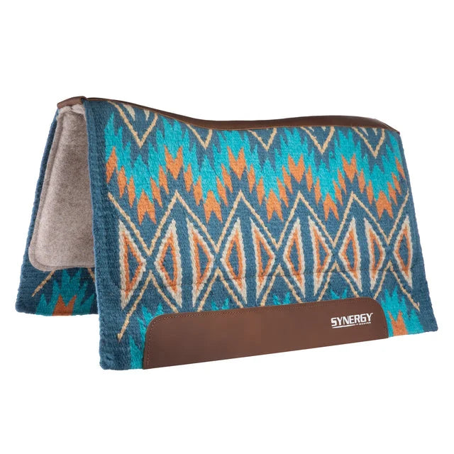 Weaver Leather Synergy Contoured Performance Horse Saddle Pad - Multiple Sizes