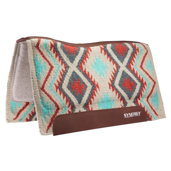Weaver Leather Synergy Contoured Performance Horse Saddle Pad - Multiple Sizes
