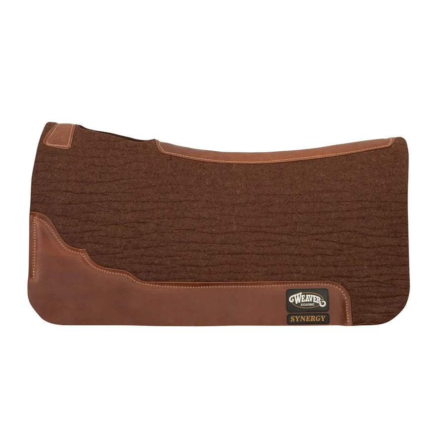 Weaver Leather Synergy Deep Contour Wool Pad - Performance Horse Saddle Pad