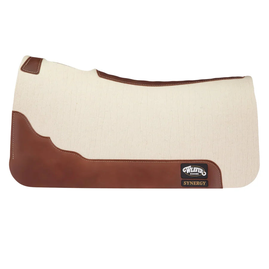 Weaver Leather Synergy Deep Contour Wool Pad - Performance Horse Saddle Pad