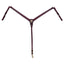 Weaver Leather Texas Star Breast Collar in rich chestnut leather. This premium Western horse tack features elegant silver spot accents and a signature Texas Star concho. Designed with adjustable tug straps and a brass snap hook for a secure fit, it is perfect for barrel racing, trail riding, or Western pleasure. This high-quality breastplate combines traditional craftsmanship with a classic aesthetic, making it an essential piece of stylish equestrian gear.