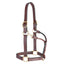 Weaver Leather Thoroughbred Leather Horse Halter - Mahogany, 1 inch