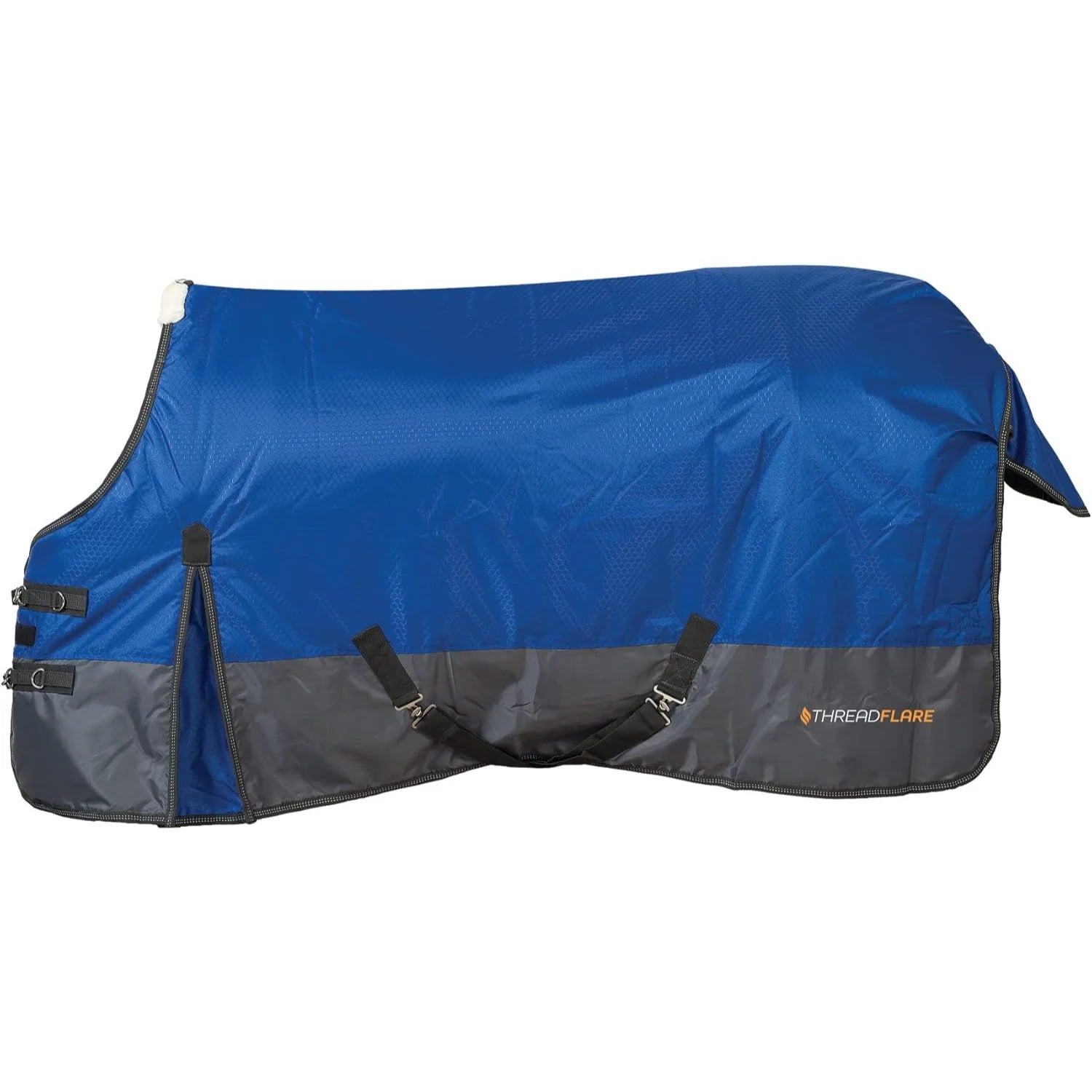 Weaver Leather Thunder Turnout Horse Blanket, Durable Winter Protection, Dark Blue - Multiple Sizes